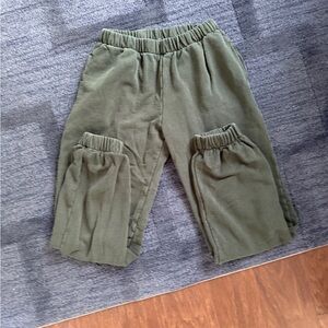 Olive Green Kids Bottoms